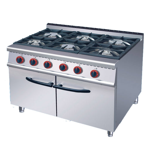 6 Burner Gas Range With Cabinet (Classic 700 Series)