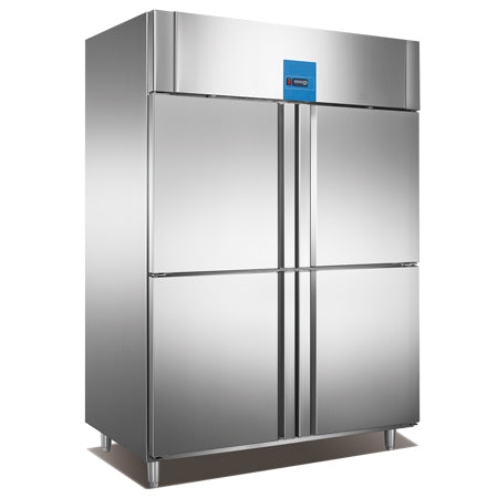 Upright Double Temperature Refrigerator With 4 Half Door (Engineering Static Cooling Series)