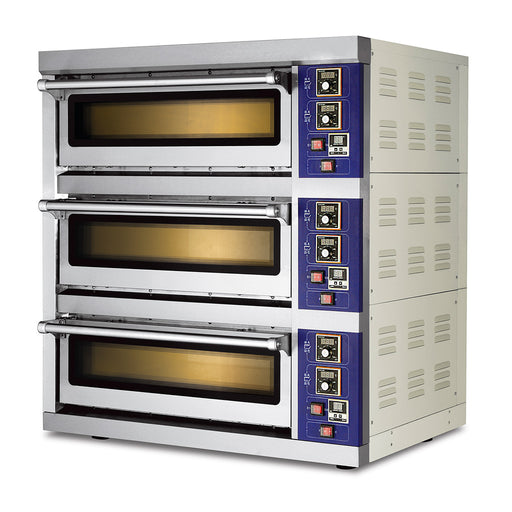 3 Deck 3 Tray Electric Deck Oven  (Standard Series)