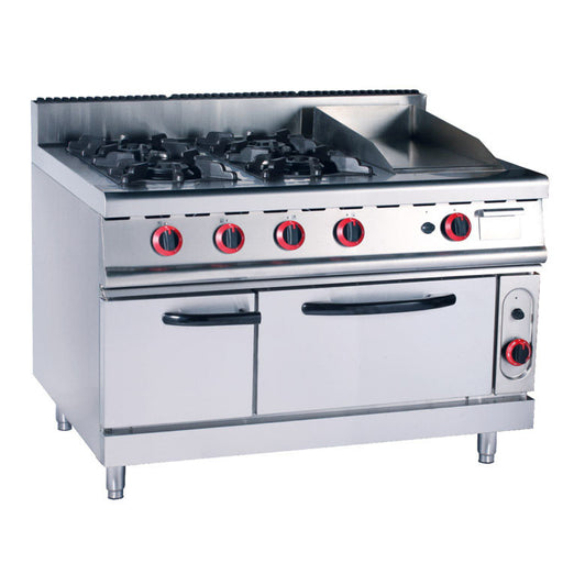 4 Burner Gas Range With Griddle & Gas Oven (Classic 900 Series)