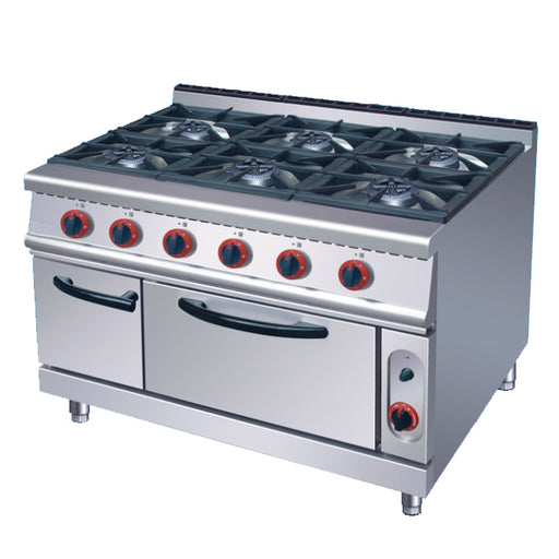 6 Burner Gas Range With Gas Oven (Classic 700 Series)