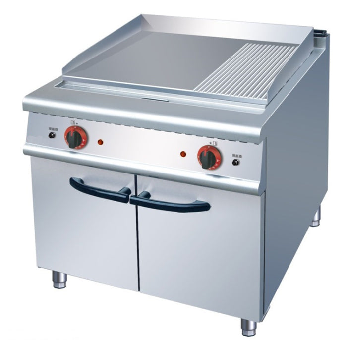 1/3 Grooved & 2/3 Flat Electric Griddle With Cabinet (Classic 900 Series)
