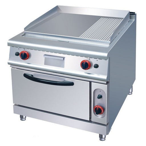 1/3 Grooved & 2/3 Flat Gas Griddle With Electric Oven (Classic 900 Series)