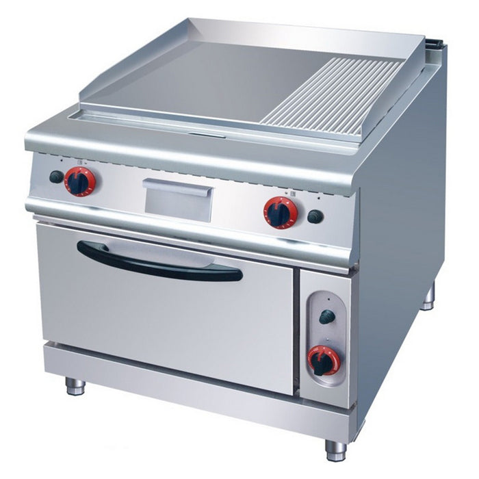 1/3 Grooved & 2/3 Flat Gas Griddle With Electric Oven (Classic 700 Series)