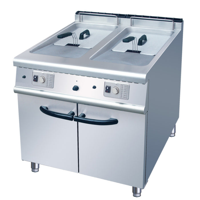 Gas 2 Tank Fryer With Cabinet (Classic 900 Series)