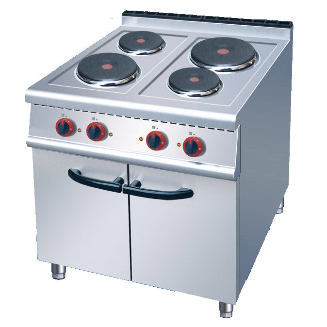 Electric 4 Hot-Plate Cooker (Round Plate) With Cabinet (Classic 900 Series)