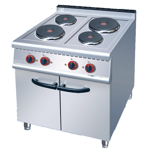 Electric 4 Hot-Plate Cooker (Round Plate) With Cabinet (Classic 700 Series)