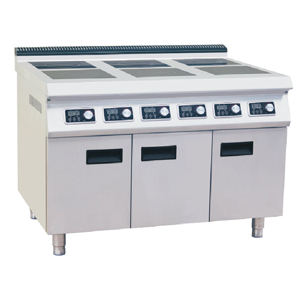 6 Plate Induction Cooker With Cabinet (Classic 900 Series)