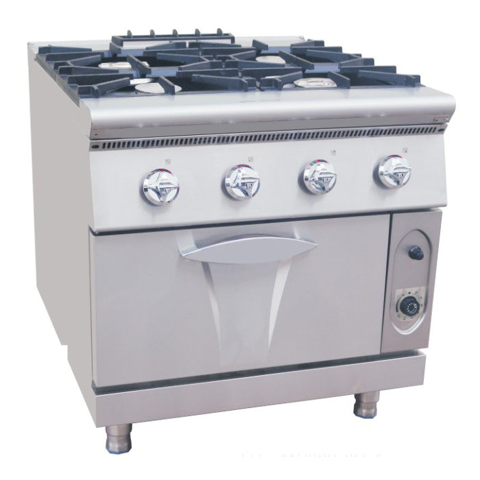 4 Burner Gas Range With Electric Oven (Luxury 900 Series)