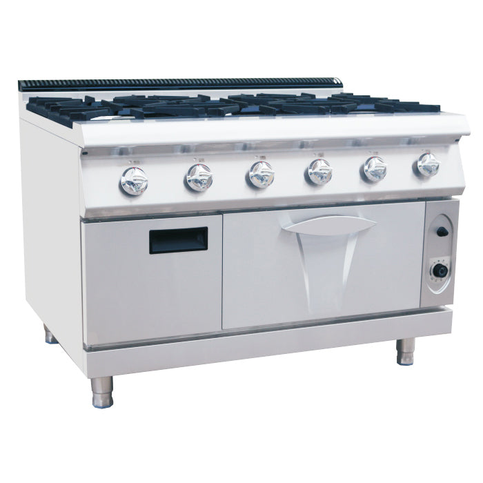 6 Burner Gas Range With Electric Oven (Luxury 900 Series)