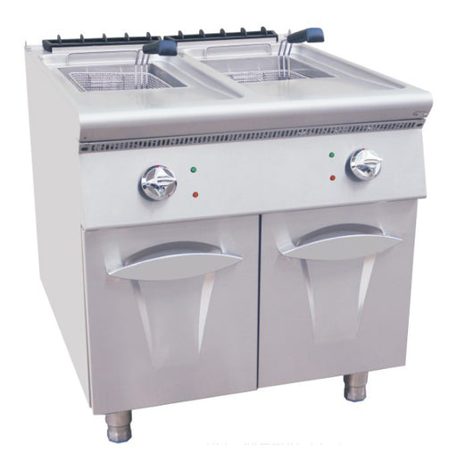 Electric 2 Tank Fryer With Cabinet (Luxury 900 Series)