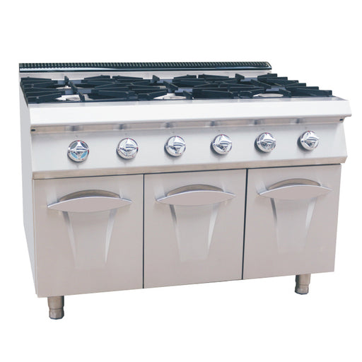 6 Burner Gas Range With Cabinet (Luxury 700 Series)