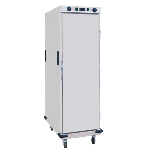 Electric Food Warmer Cart With Single Door - 15 Tier / Rice Tray*15