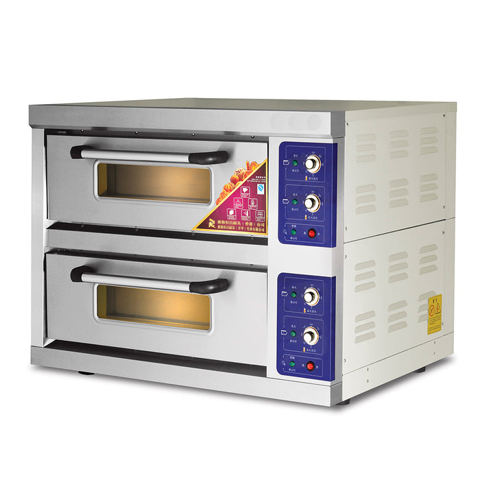2 Deck 2 Tray Electric Deck Oven  (Economic Series)