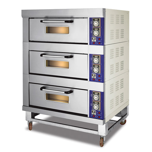 3 Deck 6 Tray Electric Deck Oven  (Economic Series)