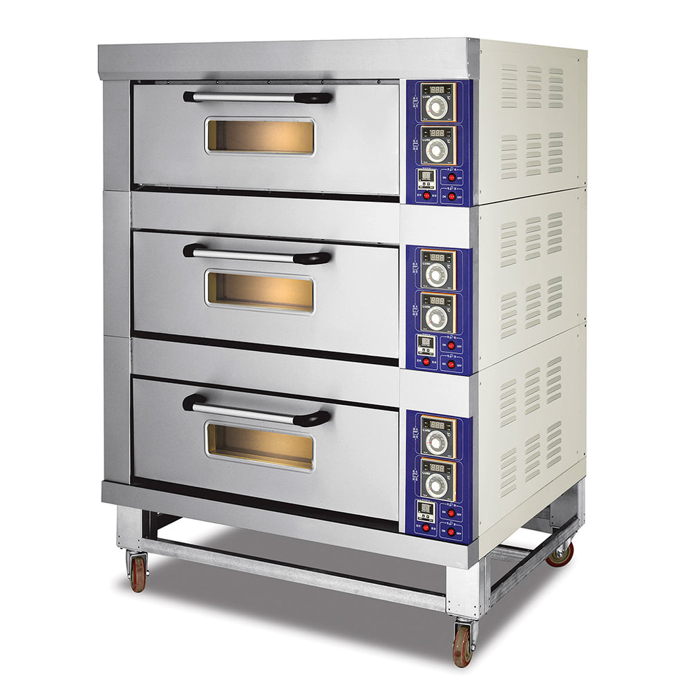 3 Deck 9 Tray Electric Deck Oven  (Economic Series)