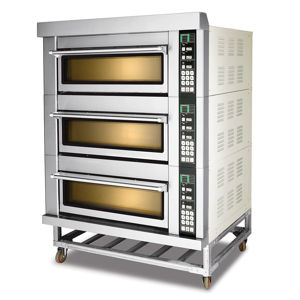 3 Deck 9 Tray Electric Deck Oven  (Smart Series)