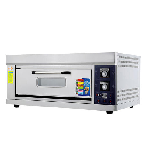 1 Deck 2 Tray Gas Deck Oven  (Economic Series)