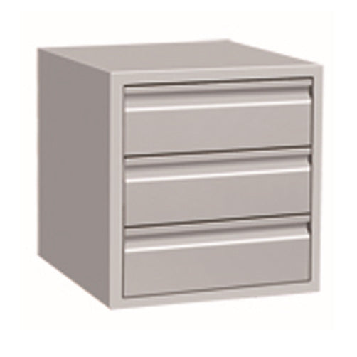 Stainless Steel Cabinet With 3 Drawers