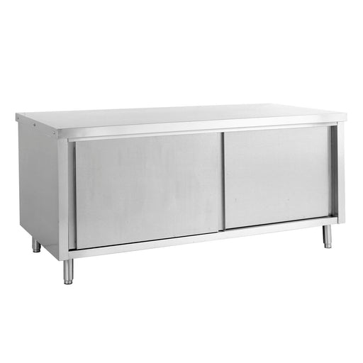 Stainless Steel Cabinet with Sliding Door (Through type)