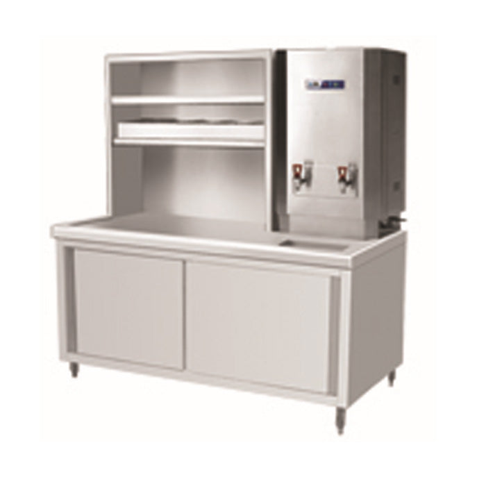 Stainless Steel Tea Service Cabinet