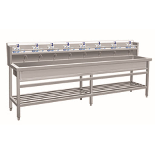 Stainless Steel Hand Sink with Disinfectant Holding