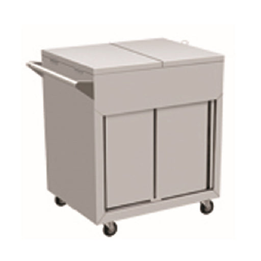 Stainless Steel Trolley with Top Holder & Under Cabinet