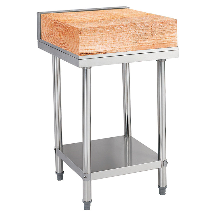 Stainless Steel Bench With Wooden/Plastic Cutting Board