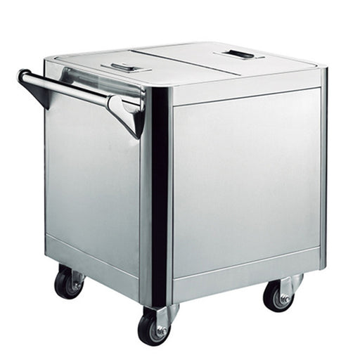 Stainless Steel Flour Storage Cart