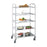 5-Tier Round Tube Service Trolley