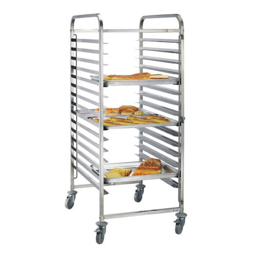 15-Tier Bakery Trolley - 15pcs 40*60cm Trays