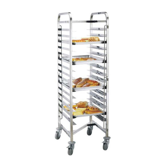 15-Tier Stackable Bakery Trolley - 15pcs 40*60cm Pans