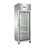 European Style Upright Refrigerator With Single Glass Door (Standard Ventilated Series)