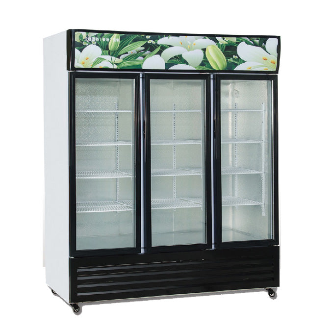Merchandiser Refrigerator With Three Glass Door 988L