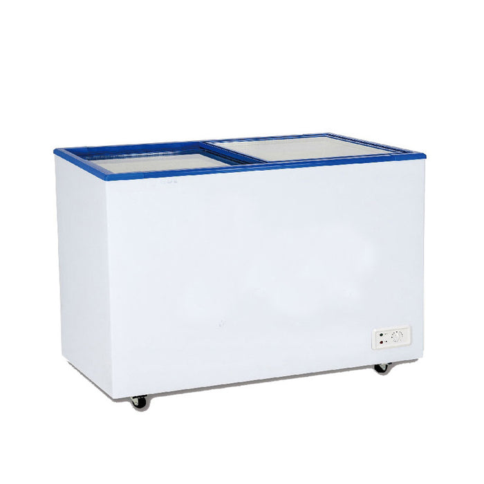 Chest Refrigerator With Glass Top - 368L