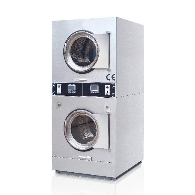 Coin Operated Stack Double Dryer - 12KG